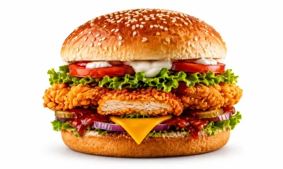 Chicken Kebab Burger Chicken Kebab Burger