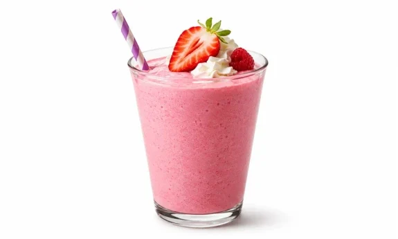 Strawberry milkshake Strawberry milkshake